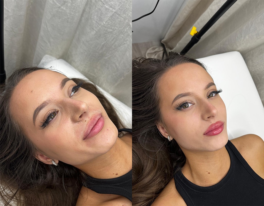 permanentní make-up laminace obočí a řas v Ústí nad Labem