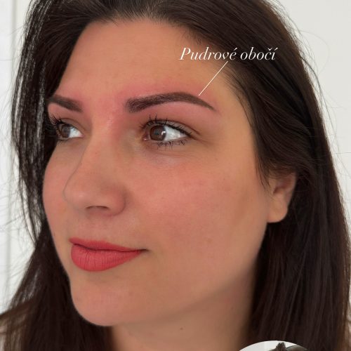 permanentní make-up laminace obočí a řas v Ústí nad Labem